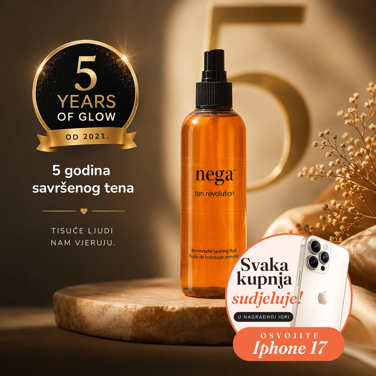 Slavimo 5 godina savršenog tena